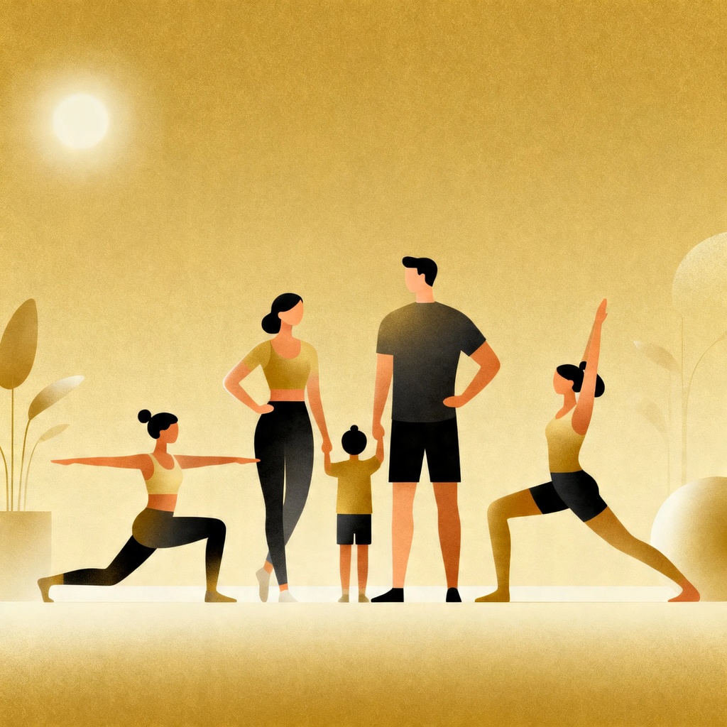 Tjelovježba za cijelu obitelj